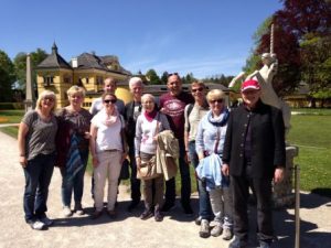 Die MCM-Reisegruppe am Tage vor dem Rennen