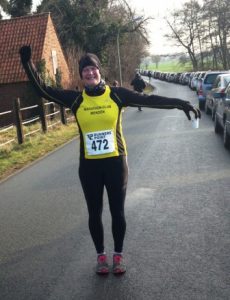 Silke Krause (Archivbild vom 10km-Lauf in Bönen 2014)